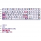 Memphis 104+21 Full PBT Dye Sublimation Keycaps Set for Cherry MX Mechanical Gaming Keyboard 64/75/87/98